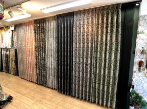 川島織物セルコン　モリス デザインスタジオ　新作　カーテン　取扱店　価格