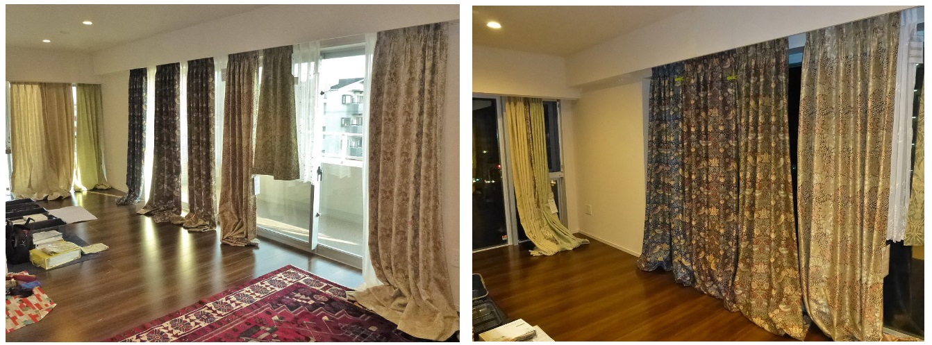 川島織物セルコン,いちご泥棒,サンプル