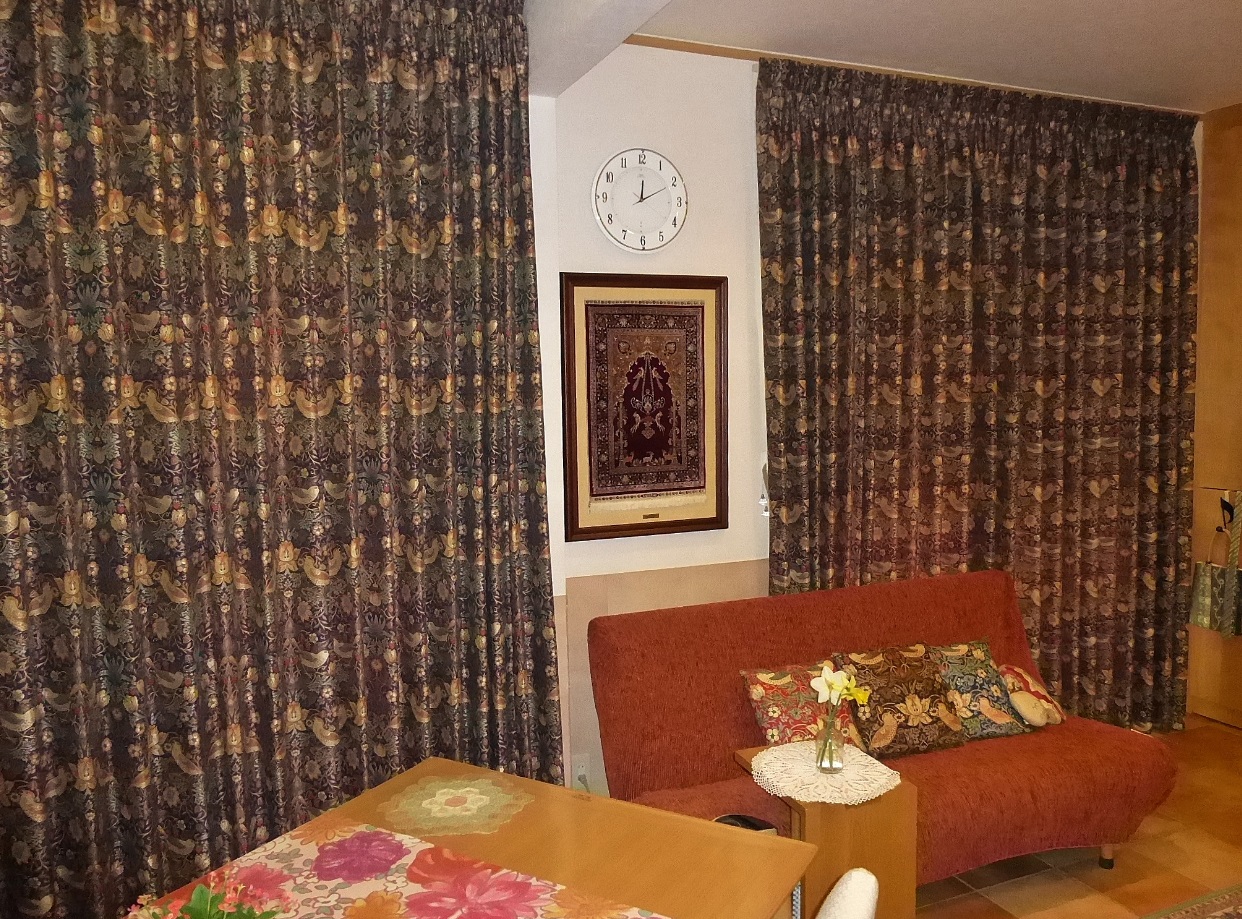 英国,インテリア,カーテン