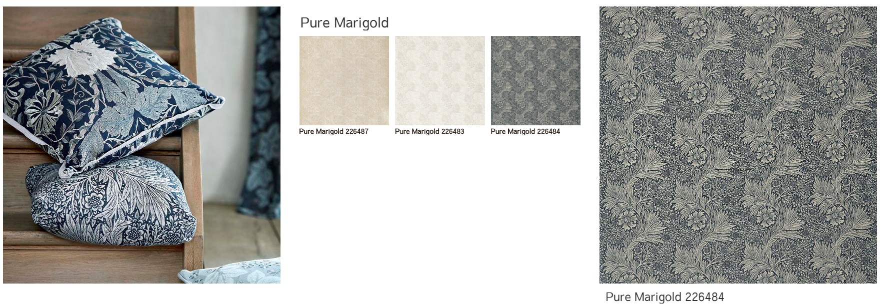 Pure Marigold　ピュアモリス　カーテン