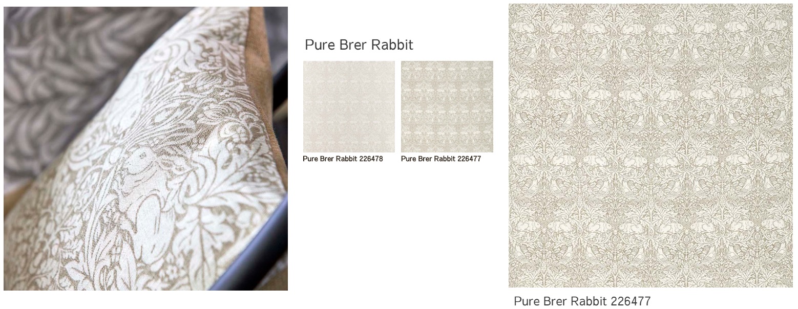 Pure Brer Rabbit　ピュアモリス　カーテン