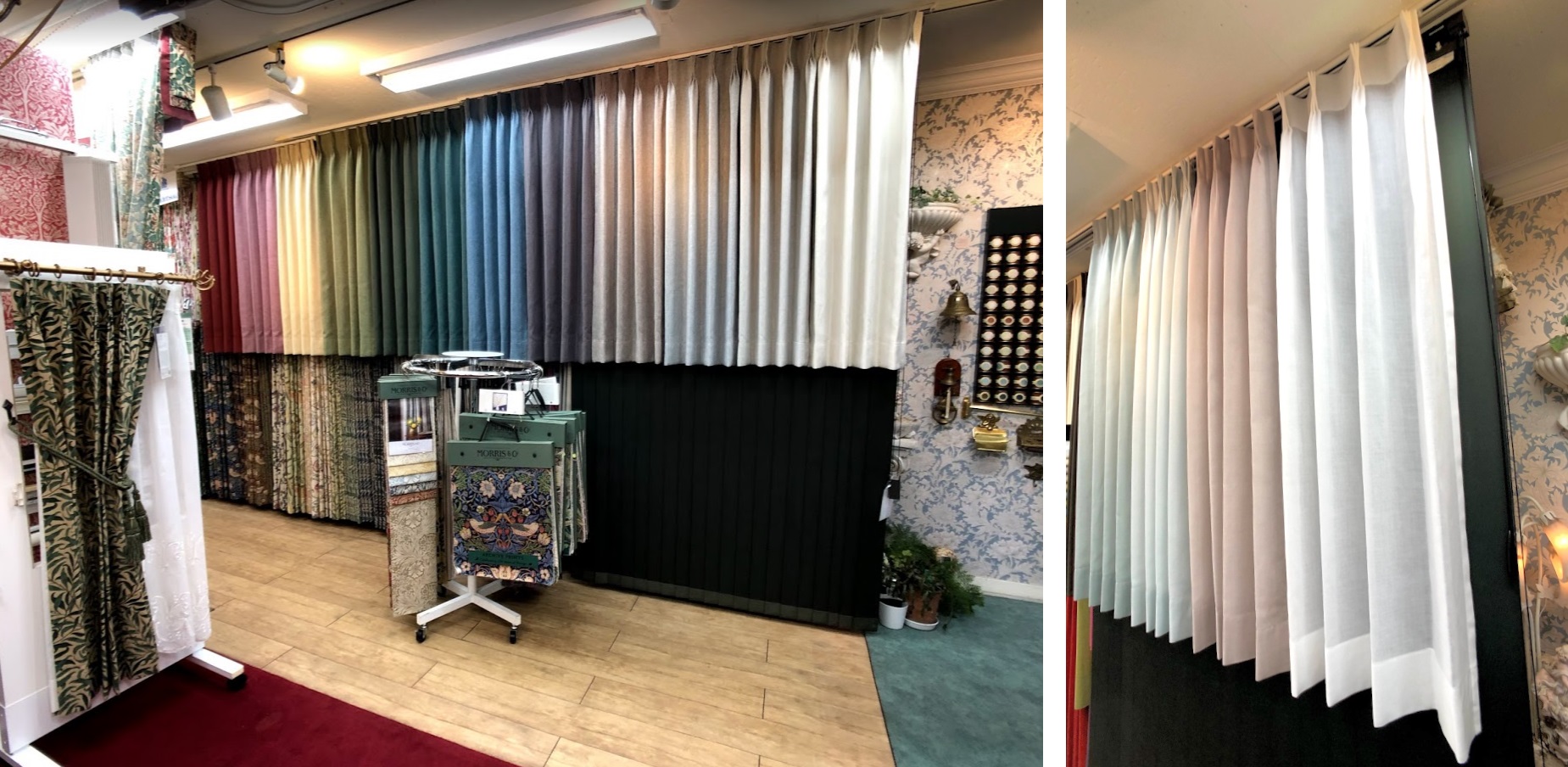 リリカラ Heritage Colours ヘリテージ カラーズ カーテン レース 展示 取扱店