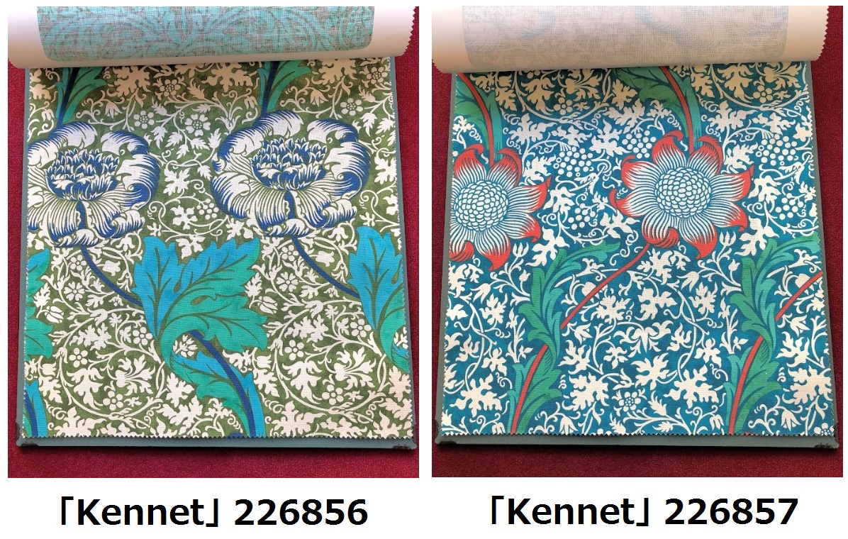 Kennet 226856 226857 　ウィリアムモリス　ファブリック