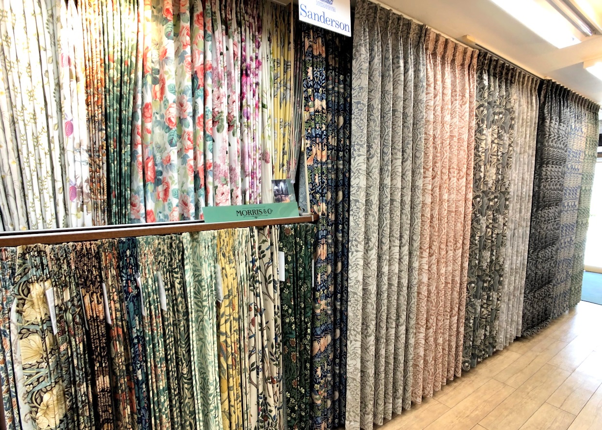 川島織物セルコン ウィリアムモリス カーテン 取扱店 価格 東京 神奈川