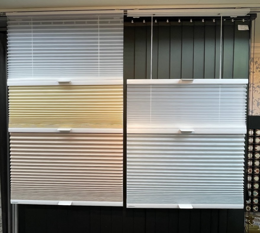 ノーマン　トリニティ　ハニカムスクリーン　生地２段　生地３段　展示品　取扱店　東京　神奈川