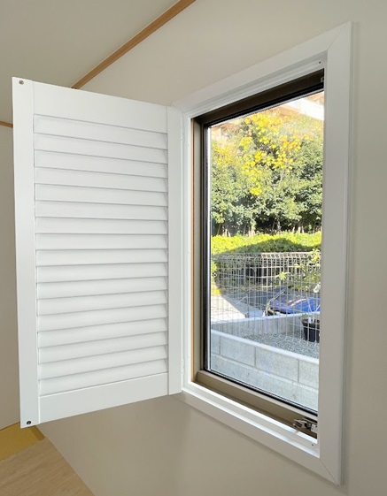 ノーマン ウッドシャッター Zフレーム 注意点