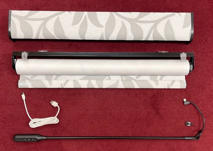 NORMAN ノーマン 電動ロールスクリーン e-スティック 構成部材