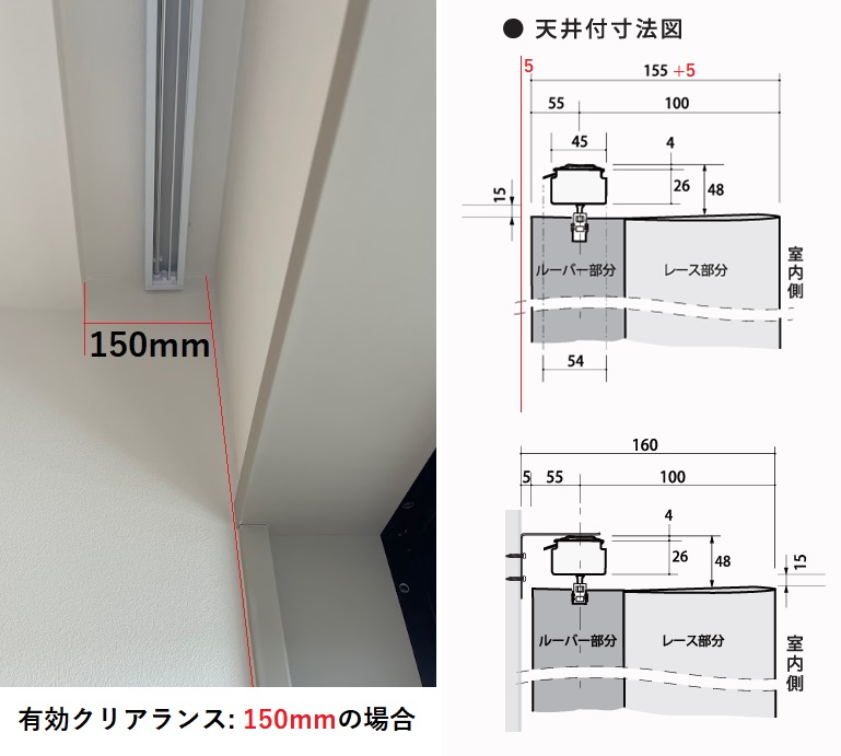 スアベ カーテンボックス 取付