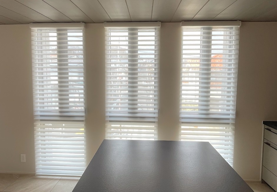 3連スリット窓 縦長窓 調光ロールスクリーン おすすめ