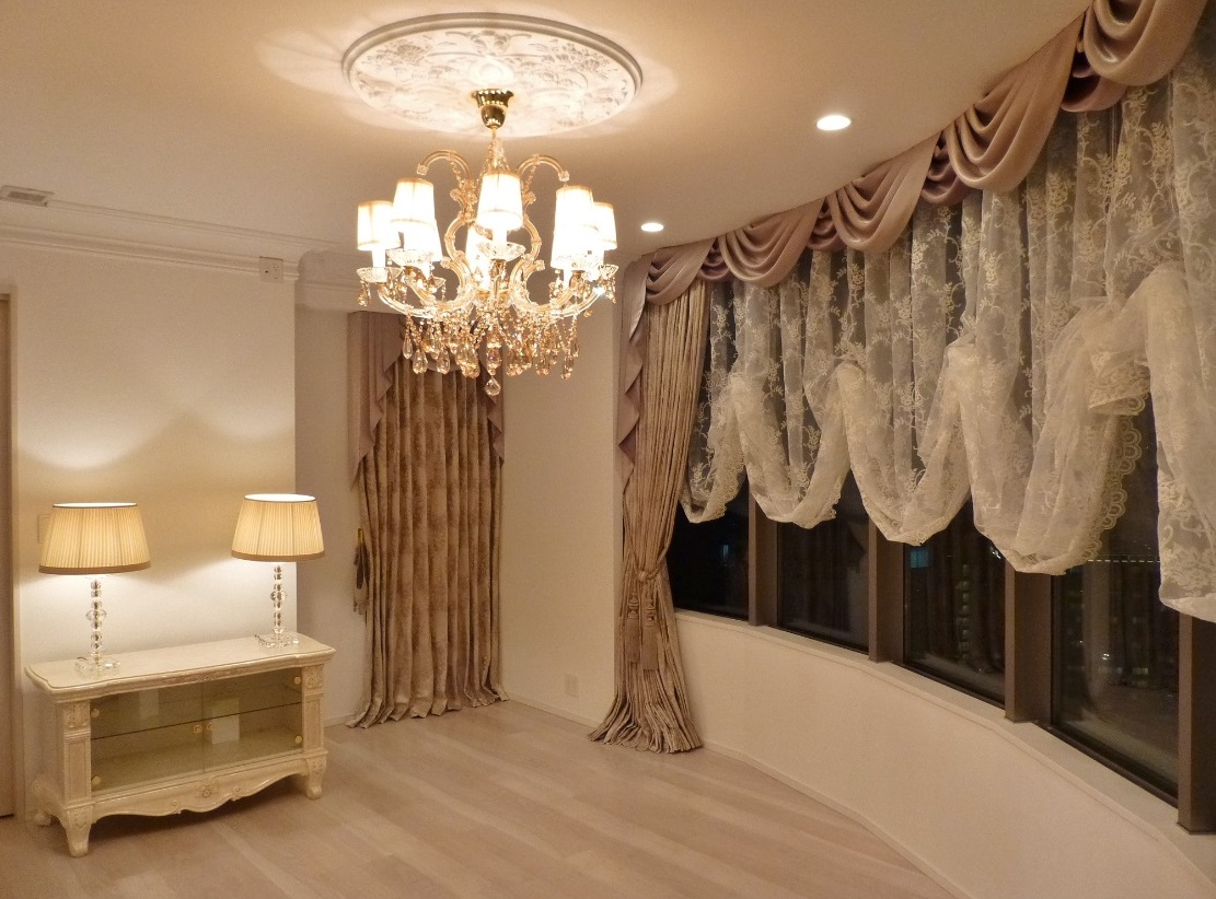 タワーマンション シルクカーテン 事例