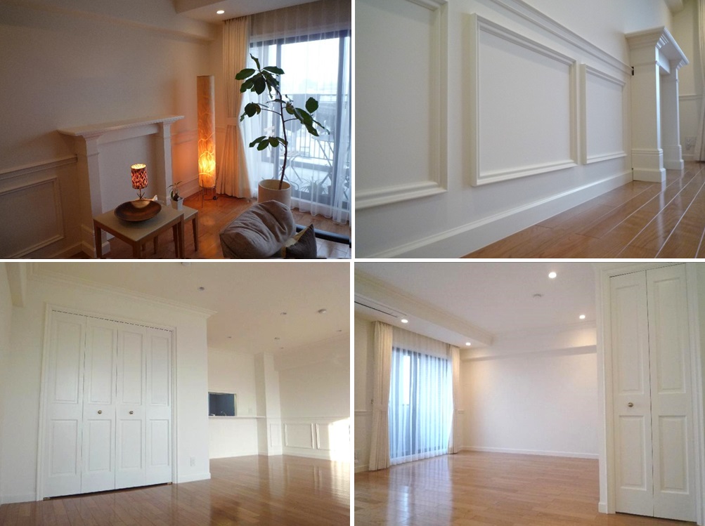 中古マンション　モールディング　施工事例　東京都板橋区