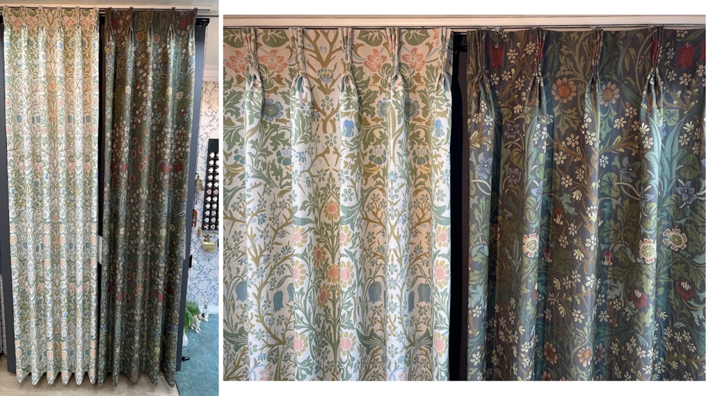 川島織物セルコン ブラックソーンBLACKTHORN カーテン 縫製展示品 取扱店 東京 神奈川