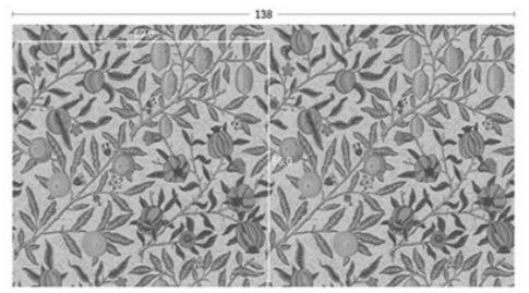 画像:M3132(BE),MM3133(Y),MM3134(G)の柄リピート