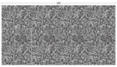 画像:M3147(P),MM3148(RO)の柄リピート