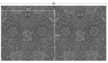 画像:M3145(R),MM3146(G)の柄リピート