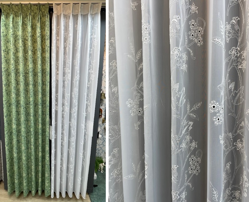 川島織物セルコン ジャスミン JASMINE シアー 縫製展示品 取扱店 東京 神奈川