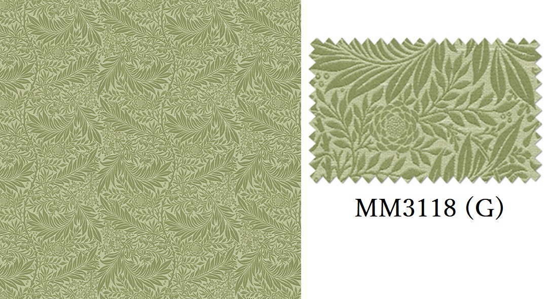 画像: ラークスパー LARKSPUR MM3118(G) 生地イメージ