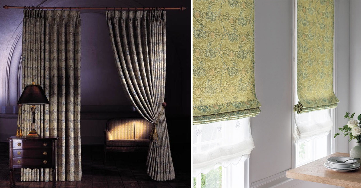 モリスデザインスタジオ『ラークスパー・LARKSPUR』川島織物セルコン