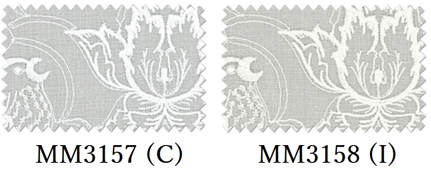 イチゴドロボウ Strawberry Thief シアー カラーバリエーション