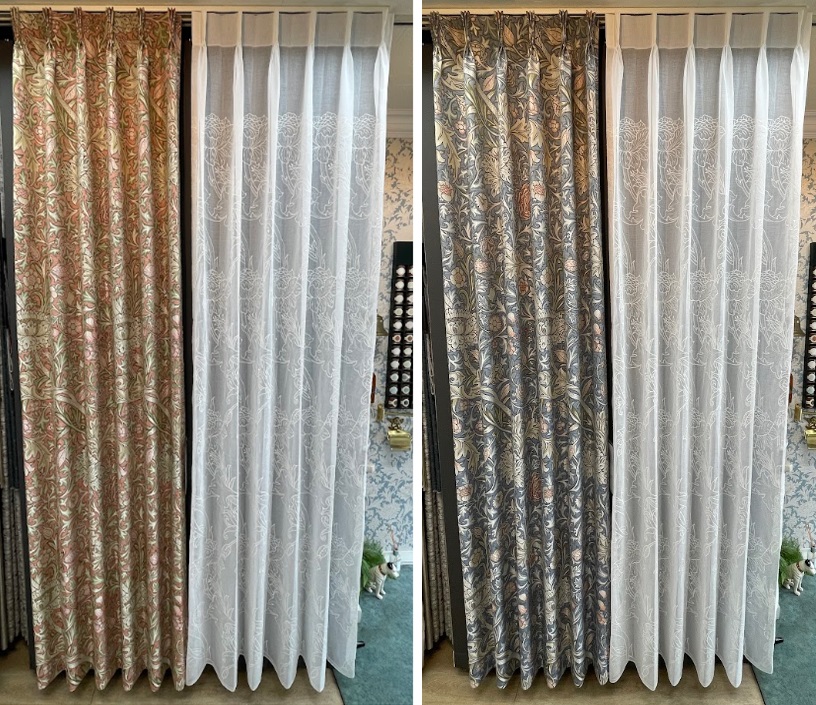 川島織物セルコン トレント TRENT シアー MM3105 レース 縫製展示品 取扱店 東京 神奈川