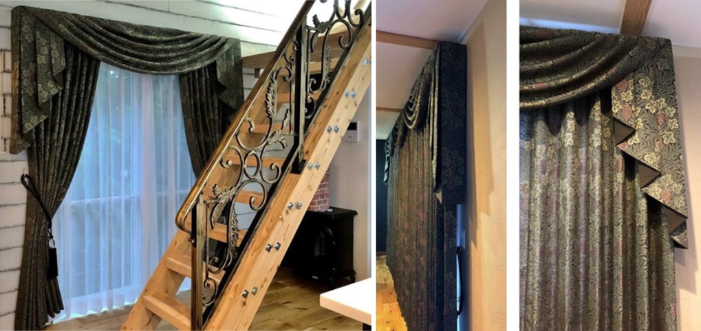 川島織物セルコン バイン VINE MM3149 カーテン 採用事例