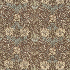 画像：Honeysuckle & Tulip の柄リピート