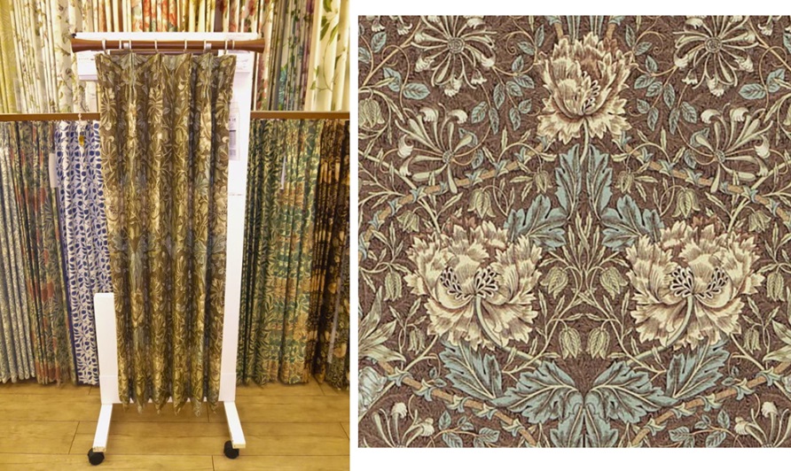 ウィリアム・モリス『ハニーサックル＆チューリップ（Honeysuckle