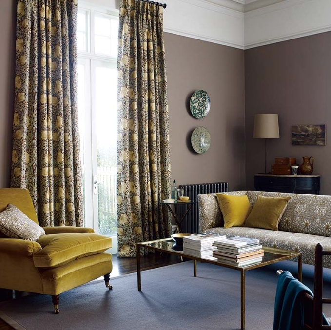 ウィリアムモリス カーテン PIMPERNEL William Morris -ウィリアム