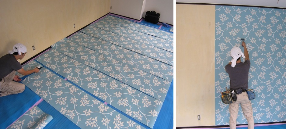 輸入壁紙のDIY難易度について
