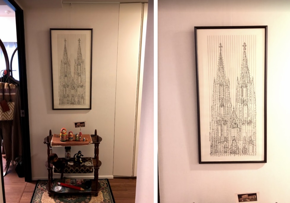 ケルン大聖堂　楽譜　絵