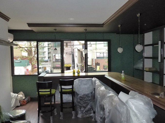 店舗　改装中