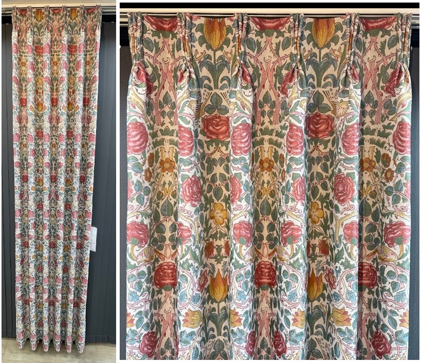 川島織物セルコン　ROSE　ローズ　MM3101 カーテン　価格　販売店