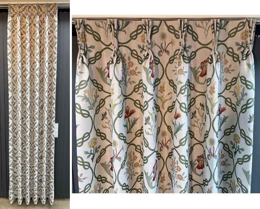 モリスデザインスタジオ　MM3106　　MAY’S COVERLETTRENT　メイズカバーレット　カーテン　取扱店　価格