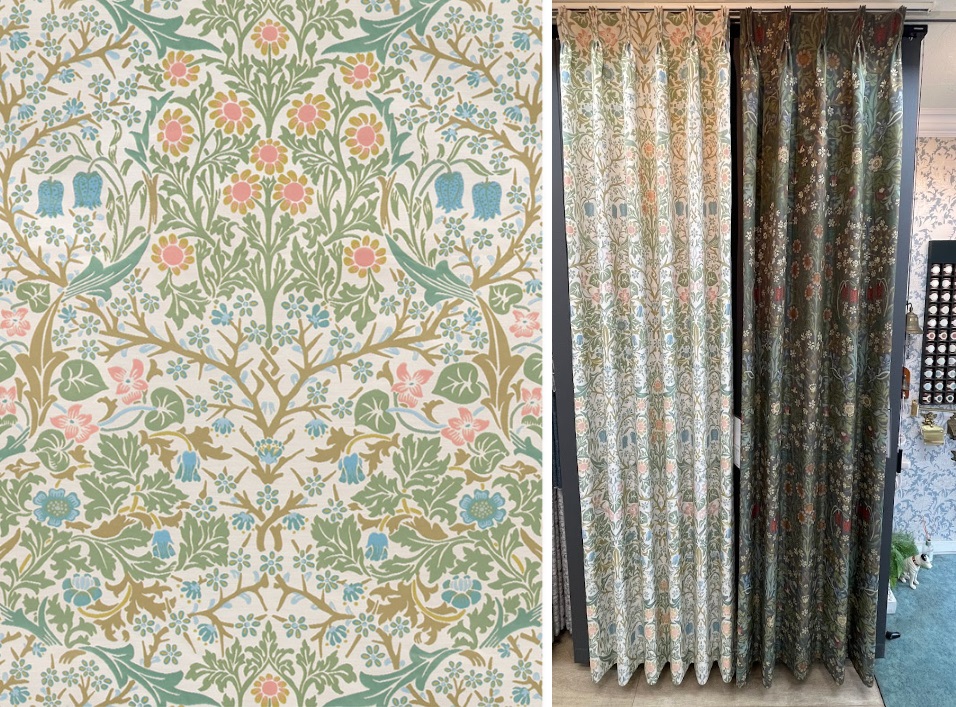 川島織物セルコン　モリスデザインスタジオ　MM3111 ブラックソーン　BLACKTHORN　価格　取扱店