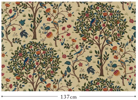 画像: Kelmscott Tree (ケルムスコットツリー）パターン