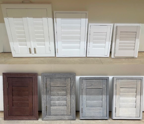 ウッドシャッターの専門店　展示ショールーム